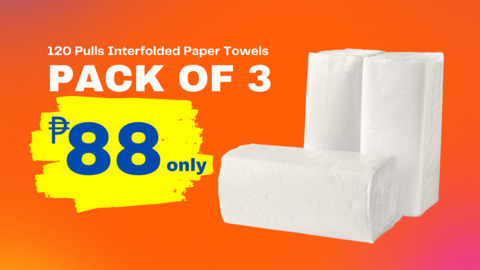 Lazada Femme Essentials Interfolded Paper Towels